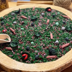 Titkos erdő- Szenzoros töltelék alap - otthon & életmód - papír, írószer - pecsétek - gyurmapecsét - Meska.hu