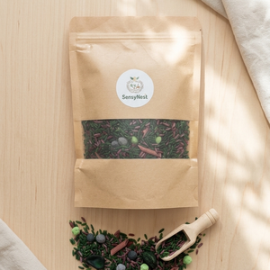 Titkos erdő- Szenzoros töltelék alap - Meska.hu