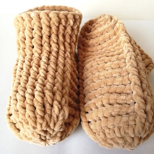 Horgolt mamusz - ruha & divat - cipő & papucs - mamusz & házicipő - Meska.hu