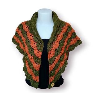 Horgolt kendő - Itt van az ősz:) - Meska.hu