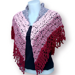 Horgolt kendő - Karnevál , Ruha & Divat, Sál, Sapka, Kendő, Kendő, Horgolás, MESKA