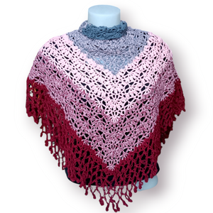 Horgolt kendő - Karnevál  - ruha & divat - sál, sapka, kendő - kendő - Meska.hu