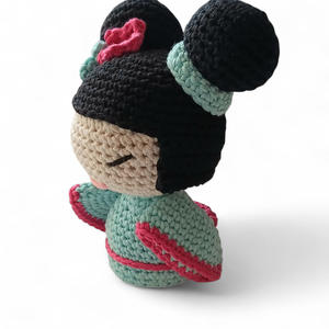 Japán kislány amigurumi figura - játék & sport - plüssállat & játékfigura - ember - Meska.hu Japán kislány amigurumi figura - játék & sport - plüssállat & játékfigura - ember - Meska.hu