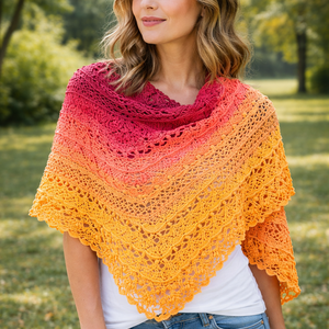 Horgolt kendő - Mexikó , Ruha & Divat, Sál, Sapka, Kendő, Kendő, Horgolás, MESKA