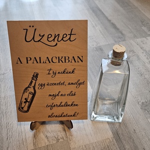 Üzenet a palackban. - Meska.hu