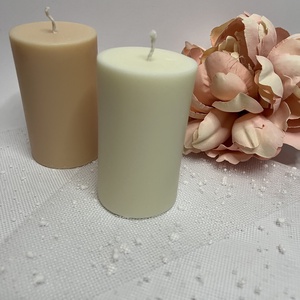 Henger alakú formagyertya  - otthon & életmód - gyertya, illat, aroma - gyertya - Meska.hu