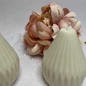 Körte alakú formagyertya  - otthon & életmód - gyertya, illat, aroma - gyertya - Meska.hu