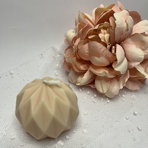 Kerek geometriai formagyertya, Otthon & Életmód, Gyertya, illat, aroma, Gyertya, Gyertya-, mécseskészítés, MESKA