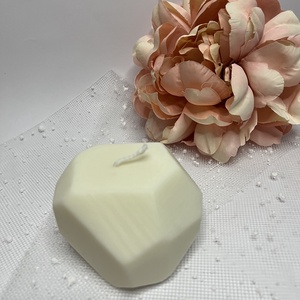 Kocka geometriai formagyertya , Otthon & Életmód, Gyertya, illat, aroma, Gyertya, Gyertya-, mécseskészítés, MESKA