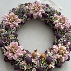 Őzikés koszorú - Meska.hu