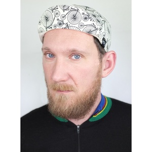 Serin Velocipéd mintás biciklis sapka  - ruha & divat - sál, sapka, kendő - sapka - Meska.hu