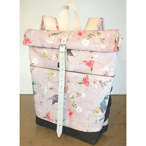 Serin rózsaszín elől zsebes hátizsák (mama coll.) - táska & tok - hátizsák - hátizsák - Meska.hu