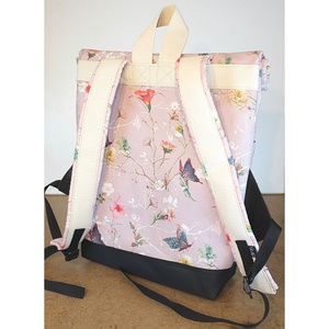 Serin rózsaszín elől zsebes hátizsák (mama coll.) - táska & tok - hátizsák - hátizsák - Meska.hu