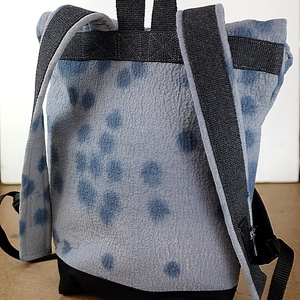 Serin batikolt elől zsebes hátizsák (mama coll.) - táska & tok - hátizsák - roll top hátizsák - Meska.hu