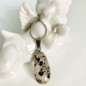 Kutya szőrrel és hamvakkal készülő dupla oldalas kulcstartó, Ékszer, Nyaklánc, Medálos nyaklánc, Ékszerkészítés, MESKA