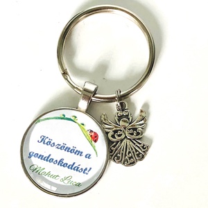 Óvó néninek, tanítónéninek, Egyedi feliratos, képes kulcstartó, Táska & Tok, Kulcstartó & Táskadísz, Kulcstartó, Mindenmás, MESKA
