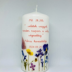 1 db, alkalmi, keresztelői dísz gyertyák- gyertyában rét szett, Otthon & Életmód, Gyertya, illat, aroma, Gyertya, Gyertya-, mécseskészítés, MESKA