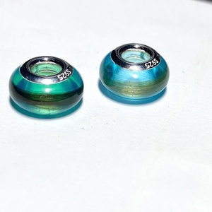 Pandora kompatibilis hajas gyöngy, tetszőleges színben, Ékszer, Ékszerszett, Ékszerkészítés, MESKA