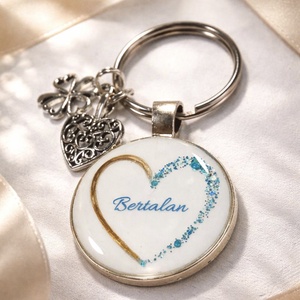 Hajjal készült emlékőr kulcstartó, Táska & Tok, Kulcstartó & Táskadísz, Kulcstartó, Ékszerkészítés, MESKA