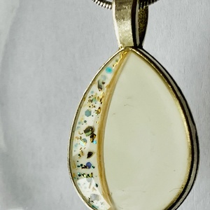 Hajjal vagy szőrrel készült emlék ékszer - ékszer - nyaklánc - medálos nyaklánc - Meska.hu