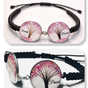 Hajas,  hajtincses emlékőr medál, lánc  - ékszer - karkötő - lánc karkötő - Meska.hu