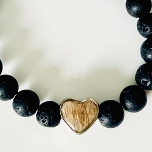 Emlékőr karkötő kisállat szőrrel, hajjal vagy hamvakkal - ékszer - nyaklánc - medálos nyaklánc - Meska.hu