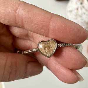 Emlékőr karkötő kisállat szőrrel, hajjal vagy hamvakkal - ékszer - nyaklánc - medálos nyaklánc - Meska.hu