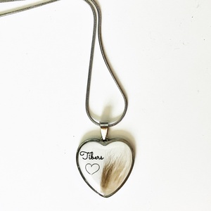 Kisállat (kutya, macska...) kegyeleti medál, kegyeleti ékszer - ékszer - nyaklánc - medálos nyaklánc - Meska.hu