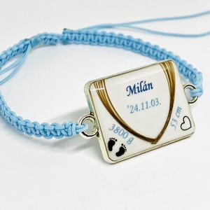 Téglalap alakú Babahajas karkötő - ékszer - nyaklánc - medálos nyaklánc - Meska.hu