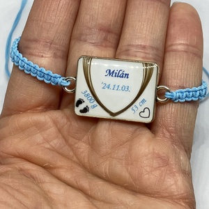 Téglalap alakú Babahajas karkötő - ékszer - nyaklánc - medálos nyaklánc - Meska.hu