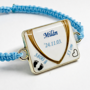 Téglalap alakú Babahajas karkötő - Meska.hu