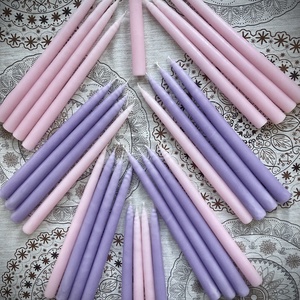 Adventi, mártott gyertyák - otthon & életmód - gyertya, illat, aroma - gyertya - Meska.hu