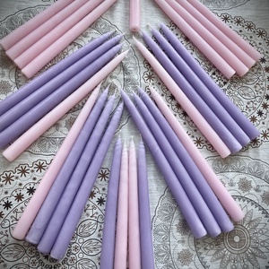 Adventi, mártott gyertyák - otthon & életmód - gyertya, illat, aroma - gyertya - Meska.hu