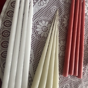 Adventi, mártott gyertyák - otthon & életmód - gyertya, illat, aroma - gyertya - Meska.hu