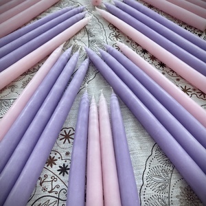 Adventi, mártott gyertyák - otthon & életmód - gyertya, illat, aroma - gyertya - Meska.hu