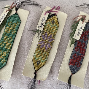 Tapilapi, Könyv & Zene, Könyvjelző, Gyöngyfűzés, gyöngyhímzés, MESKA