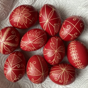 Hímes tojások - ünnepi díszek, dekorációk - húsvéti díszek és dekorációk - húsvéti tojás, hímestojás - Meska.hu