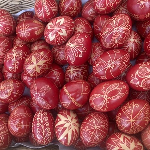 Hímes tojások - ünnepi díszek, dekorációk - húsvéti díszek és dekorációk - húsvéti tojás, hímestojás - Meska.hu