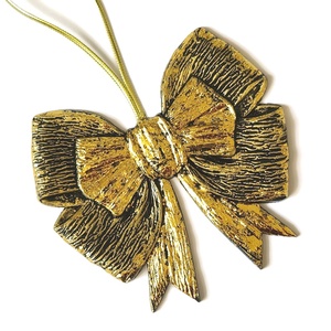 Karácsonyi masni, karácsonyfadísz - karácsony - karácsonyi lakásdekoráció - karácsonyfadíszek - Meska.hu