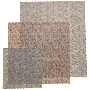 Méhviaszos kendő csomag (Lila virágos) - otthon & életmód - konyhafelszerelés, tálalás - konyhai textil - szalvéta - Meska.hu