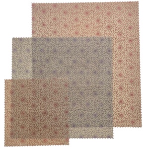 Méhviaszos kendő csomag (Bordó virágos) - otthon & életmód - konyhafelszerelés, tálalás - konyhai textil - szalvéta - Meska.hu