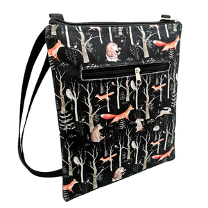 Rókás Keresztpántos Laptáska / Crossbody, Táska & Tok, Kézitáska & válltáska, Vállon átvethető táska, Varrás, MESKA
