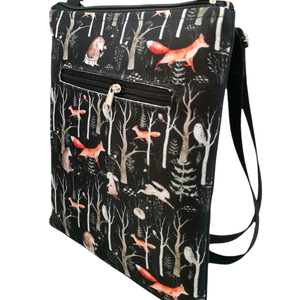 Rókás Keresztpántos Laptáska / Crossbody - táska & tok - kézitáska & válltáska - vállon átvethető táska - Meska.hu