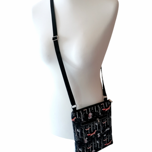 Rókás Keresztpántos Laptáska / Crossbody - táska & tok - kézitáska & válltáska - vállon átvethető táska - Meska.hu