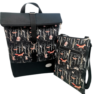 Rókás Keresztpántos Laptáska / Crossbody - táska & tok - kézitáska & válltáska - vállon átvethető táska - Meska.hu