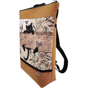 Cicás gyerek Hátitáska - Egyedi rendelés  - táska & tok - hátizsák - roll top hátizsák - Meska.hu