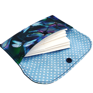 Szitakötős Papírzsebkendő tartó - Patentos zsebkendőtartó  - táska & tok - pénztárca & más tok - zsebkendőtartó tok - Meska.hu