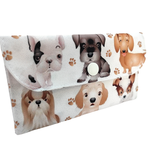 Cuki kutyis Papírzsebkendő tartó - Patentos zsebkendőtartó , Táska & Tok, Pénztárca & Más tok, Zsebkendőtartó tok, Varrás, MESKA