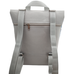 Kék Ibolya Roll Top Hátitáska / Hátizsák - S, M, L, XL méret - táska & tok - hátizsák - roll top hátizsák - Meska.hu