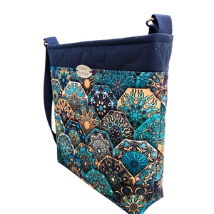 Készleten! - Csodás mandalás crossbody - táska & tok - kézitáska & válltáska - válltáska - Meska.hu